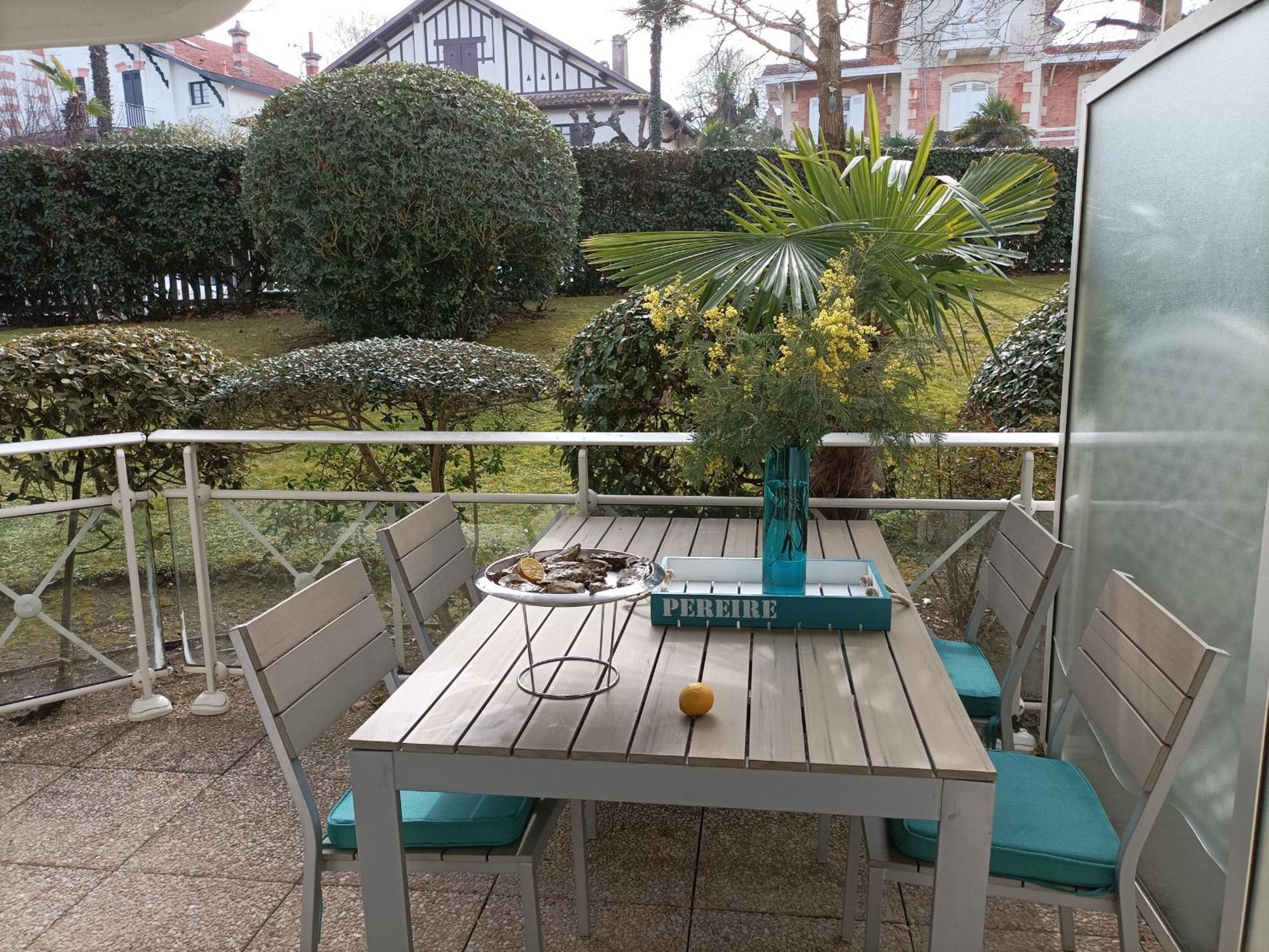 Appartement T2 En Front De Mer A Arcachon, Acces Direct Plage, Parking, Animaux Admis - Fr-1-374-201 Екстер'єр фото